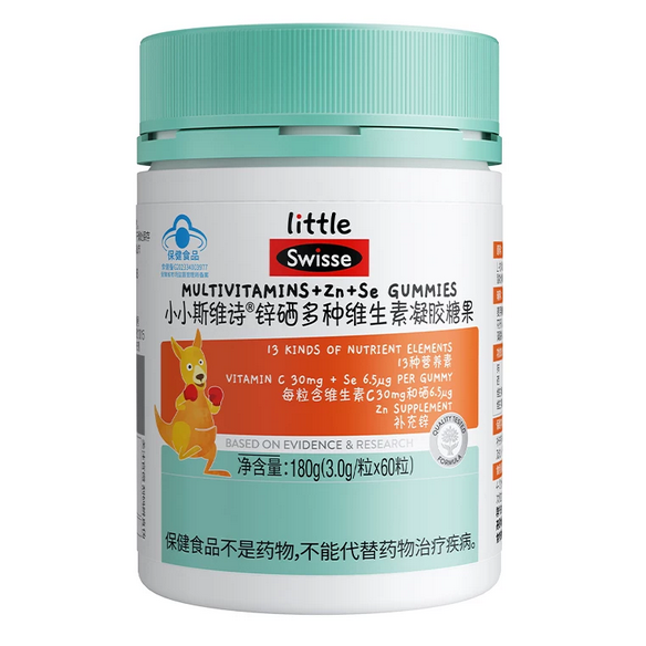 斯维诗锌硒多种维生素凝胶60粒