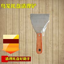  Bird cage tray shovel Parrot cage cleaning bird house hygiene tools Bird cage cleaning tray shovel dung shovel tool
