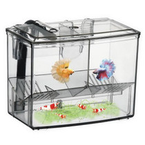 External hanging cylinder type pneumatic baby fish protection box hook version external delivery room incubation box isolation box fighting fish box