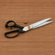 Taiwan imported steel professional tailoring scissors clothing scissors 11 inches 12 inches cutting cloth leather household large scissors