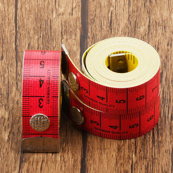 Colorful Button Ruler, Tape Measure, Soft Ruler, Tailor's Ruler, Measuring Waist and Bust Ruler