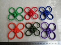 Chinese knot single ice flower multi-color pure hand-made quantitative production