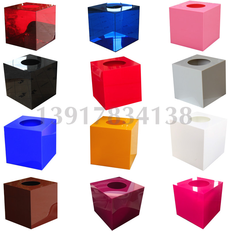 Acrylic Large 30 cm Opinion Box Contribution Box Box Box Box Box Drawing Box Shanghai Spot