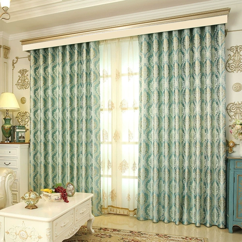 Golden Simplin Simple European Living Room спальня балкон балкон балкон лысый занавес