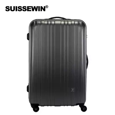 Swiss army knife SUISSEWIN silent universal wheel suitcase men and women 20 inch large capacity matte trolley case