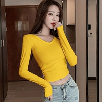 Рыжий, V-образный вырез