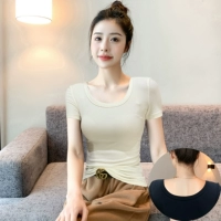 Абрикосовый цвет [Двойная шея тонкая линия]