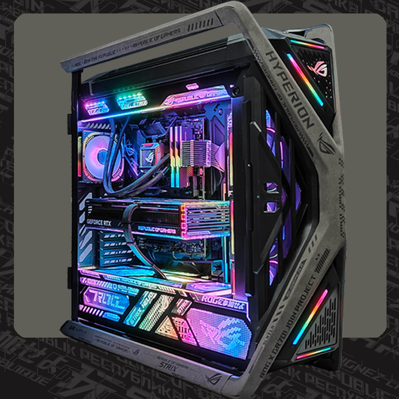 Asus Rog All-In-One Amd 9700X/9800X3D/9850X3D/5080/5090D Creation God Gaming Pc