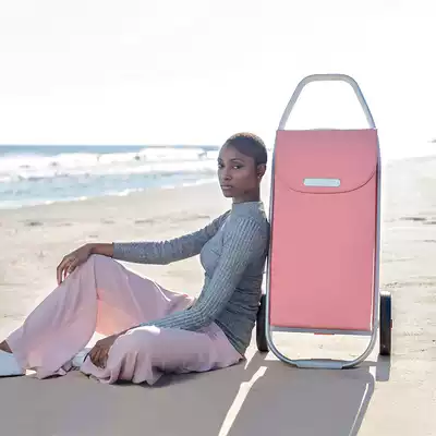 Likai Rolser Spain imported shopping cart with wheels foldable modern fashion portable luggage cart 53L