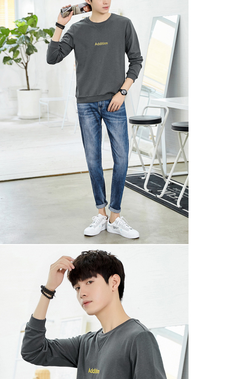 Quần áo Tiancheng 2019 xuân mới áo len nam xu hướng phiên bản Hàn Quốc của chiếc mũ trùm đầu đơn giản oversize rộng dài hoodie hồng nam