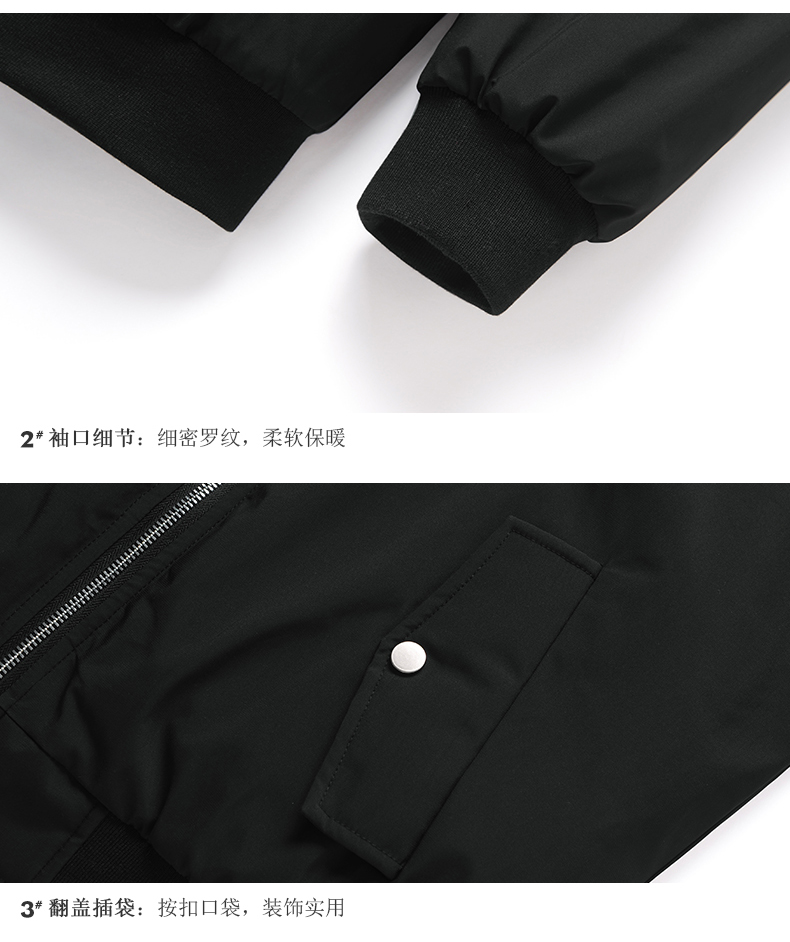 Quần áo sản phẩm Tiancheng 2018 mùa đông mới cotton ngắn quần áo nam xu hướng cotton trẻ trung áo khoác cotton mỏng áo khoác cotton áo dạ nam hàn quốc