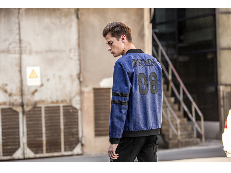 Осенняя трендовая бейсбольная модная куртка                