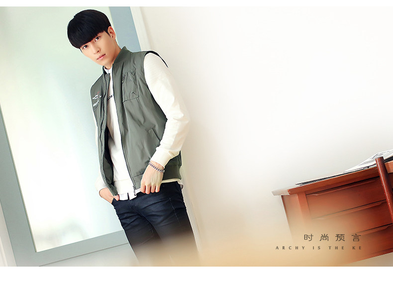 Débardeur homme Cotton vest EPTISON pour hiver - Ref 1597048 Image 10