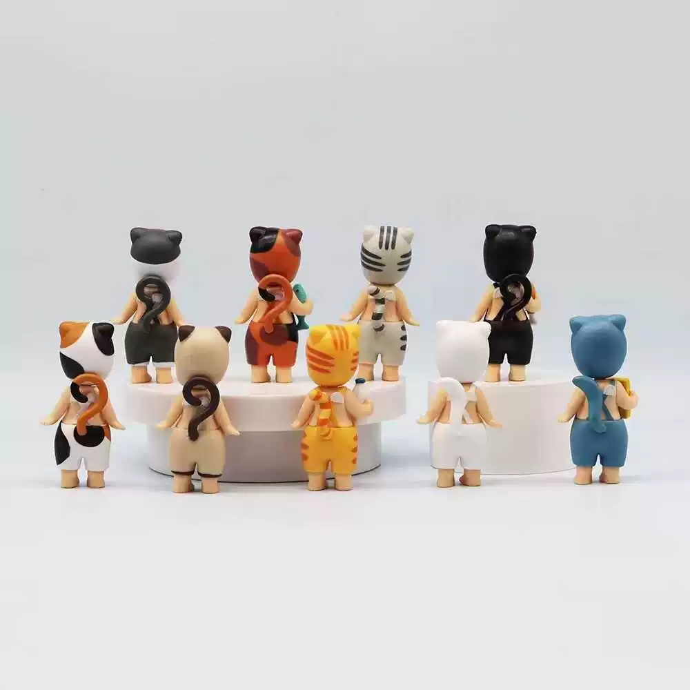 Set, cute doll, cat, Birthday gift