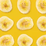 Baicao -ароматизированный банановый хрустящий клип 75 г*5 мешков с фруктами сухой офис закуски с сетью красные закуски и повседневные закуски