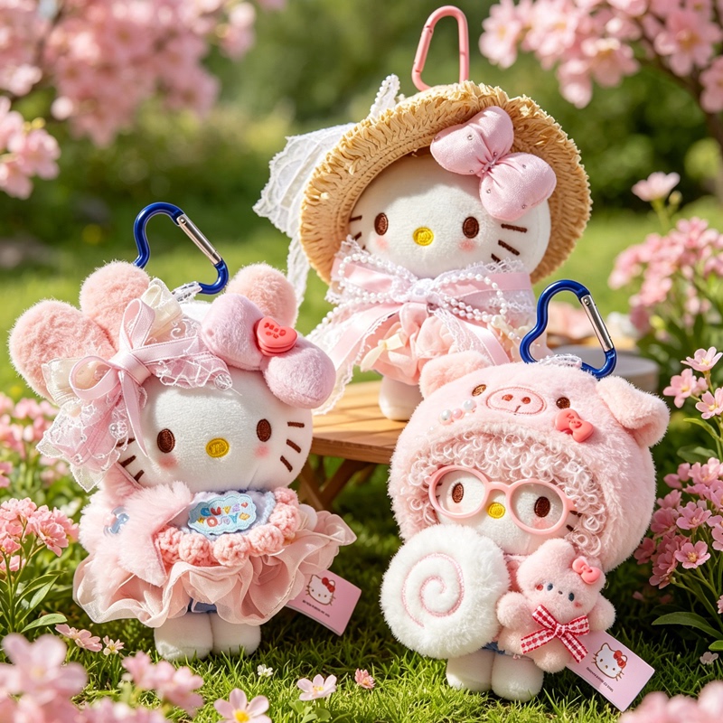 Authentic Hello Kitty Cat Bag Charm Plush Doll Best Friend Gift Hello Kt Cat Authentic Hello Kitty Cat Bag Charm Plush Doll Best Friend Gift Hello Kt Cat