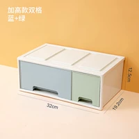 Большая высота двойной стиль-синий+зеленый