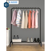 Floor-to-ceiling hangers super-heavy weight bedroom temporary hangers simple room rack with shoe rack floor-to-ceiling coat rack