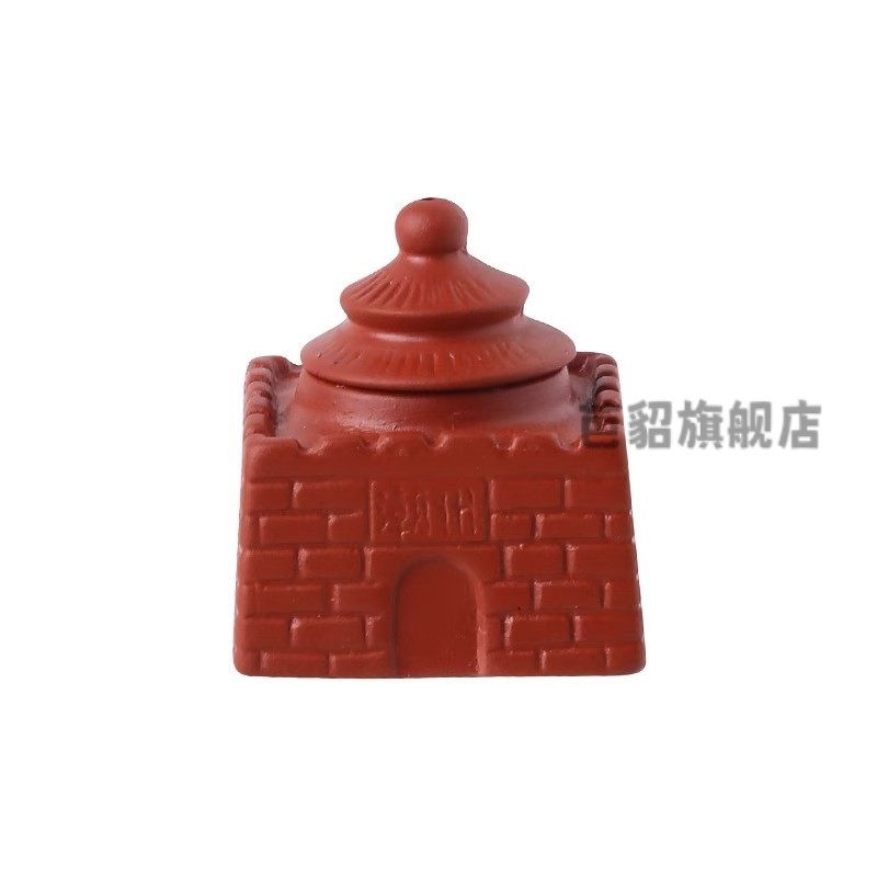 Children's Mini Tea Set Toy Pretend Play Tea Tray Household Small High-Temperature Fired Purple Clay Teapot Decorative Ornament Xz