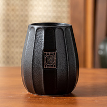 Tea ceremony bottle single tea tube single tube tea ceremony six gentlemen tea table pen holder storage jar tea set accessories tea making tools