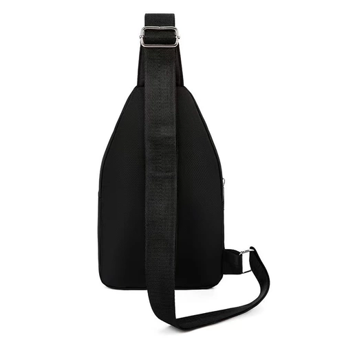 Нагрудная сумка на одно плечо, сумка через плечо, цепочка с молнией, рюкзак с зарядкой