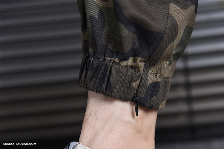 Kem che khuyết điểm Chạy bộ Camo Quần đáy nam Nhật Bản Đường phố giản dị Quần yếm Quần Harlan shop quần áo nam