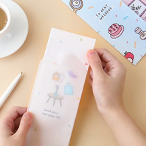 Letters lover narrow letter paper sulfuric acid envelope set simple literary confession Thanksgiving writing letter paper