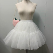 Korean mushroom cool{spot}~Skirt support lolita daily boneless soft yarn support Loli cosplay violent tutu