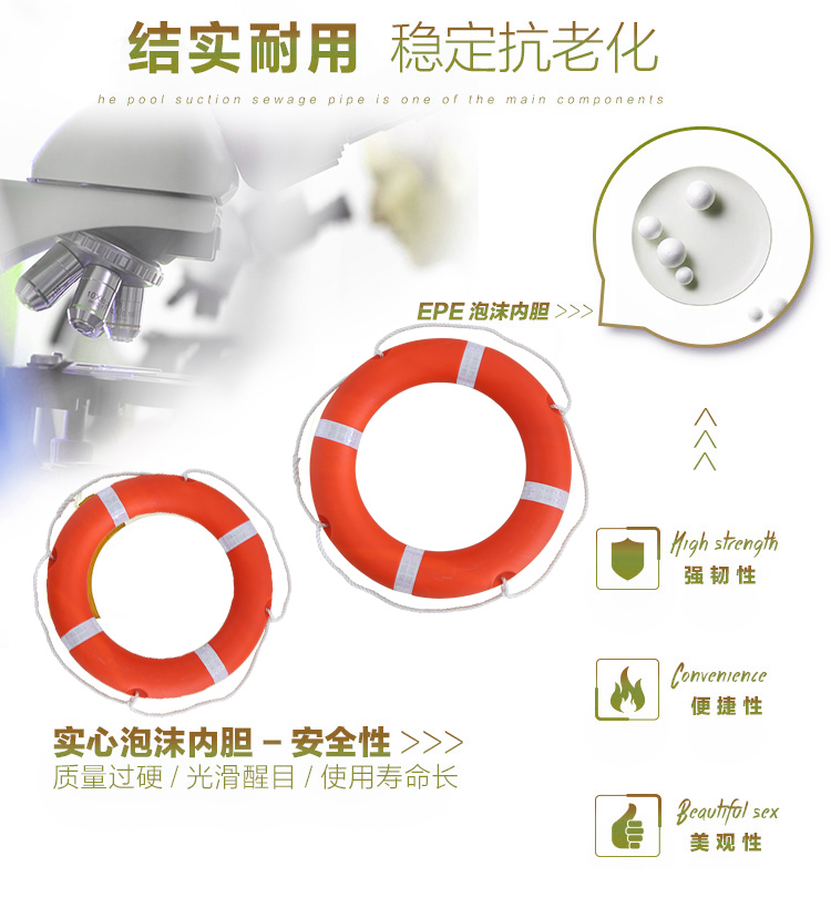 Phao cứu sinh bằng nhựa đặc biệt bơi vòng biển thực tế dày lên trẻ em phao cứu sinh chuyên nghiệp phao bơi cho trẻ em
