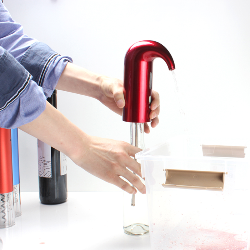 Electric fast smart decanter red wine oxygenation magnetic festival gift rechargeable electronic sober