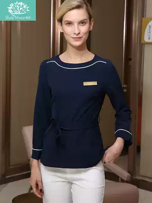 Skin management beautician nurse work clothes female beauty salon clothing long sleeve temperament fashion high-end medical beauty set