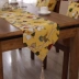 Trung Quốc bàn cờ phong cách phương Tây placemats thanh bảng bảng cờ cờ giường hiện đại đồ nội thất bằng gỗ gụ khăn trải bàn bằng vải bông - Khăn trải bàn Khăn trải bàn