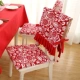 Mục vụ phong cách bàn vải ghế bọc đệm đặt bông và vải lanh bàn tròn cà phê bàn ​​vải ghế tựa lưng