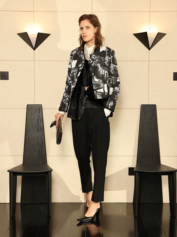50% off /Original 1489/Wingfree Fashionable Retro Quilted Silk Printed Jacquard Jacket