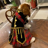 Частный домашний домашний питомец -Сделано домашнее животное Шотландия военные платья