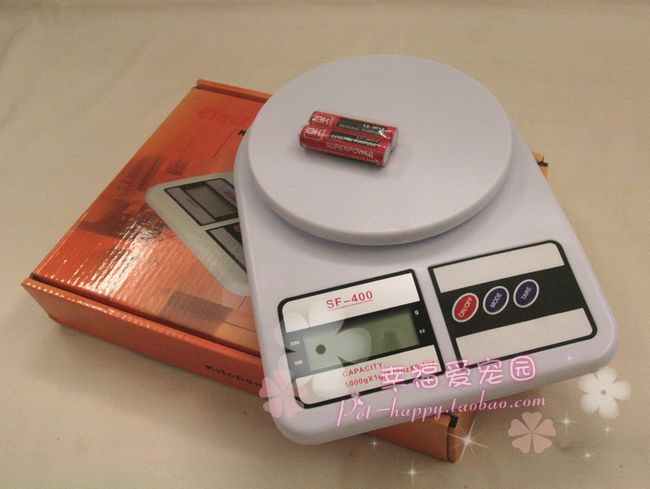 Pet Electronic Scale 5KG Accurate to 1g Chinchilla Rabbit Guinea Pig Turtle Etc Free Batteries Five Crown Promotion