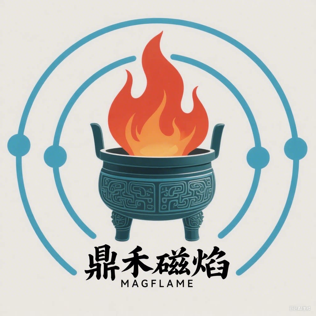 鼎禾磁焰的LOGO