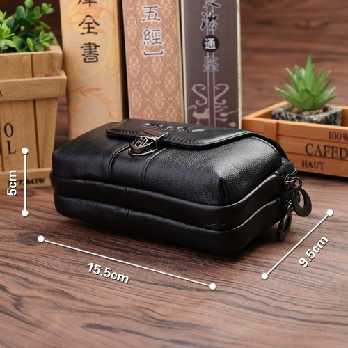 Кожаный ремень, поясная сумка, барсетка, мобильный телефон, 5 дюймов, 5, 5.5 дюймов, 5, 5.7 дюймов, из натуральной кожи