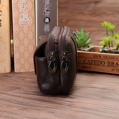 Кожаный ремень, поясная сумка, барсетка, мобильный телефон, 5 дюймов, 5, 5.5 дюймов, 5, 5.7 дюймов, из натуральной кожи