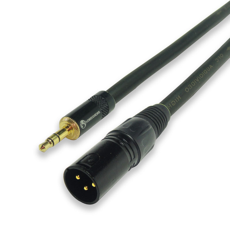 3 5 plug transfer for the Cannon conversion connecting line Mixer to even the computer recording input line