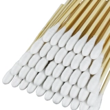 Одноразовые ватные палочки, антибактериальная хлопковая ухочистка для домашнего использования