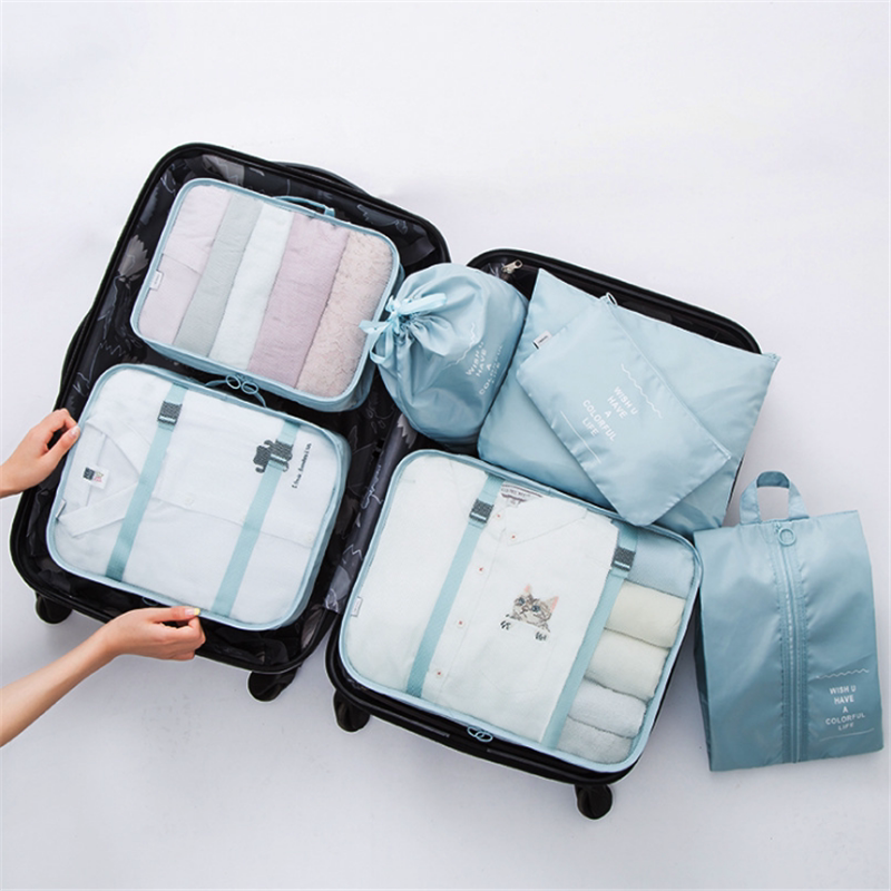 Business trip Travel Collection Bag Suit Suitcase Clothing Clothes Clothes Clothes Tourist Shoes Lingerie Wash Containing Bag Finishing Bag