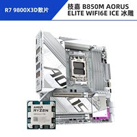 R7 9800X3D LOSE FINT + GIGABYTE B850M AORUS ELITE WIFI6E Ледяная скульптура льда