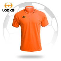 Lux Summer mens and womens football match training suit with light and breathable running tracksuit for short sleeve t-shirt 657