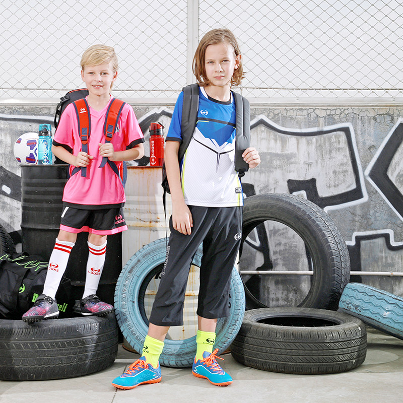 Lux children's kindergarten football suit suit game jersey printing training suit custom men and women summer 591