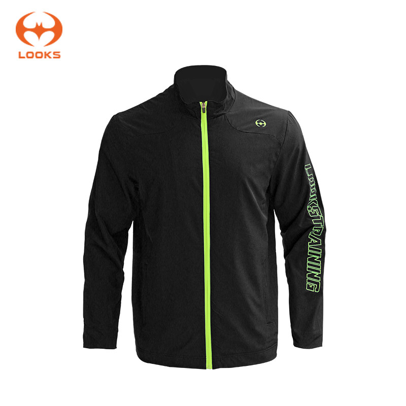 Lux 637 Spring and Autumn Men's and Women's Football Match Training Clothes Running Fitness Sports Outdoor Raincoat
