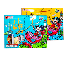 Dalian Special Products Peninsula Small Fishing Village Seafood Sea Taste Snacks Casual Snack Grilled Fish Fillet Squid Silk Big Gift Bag Gift Box