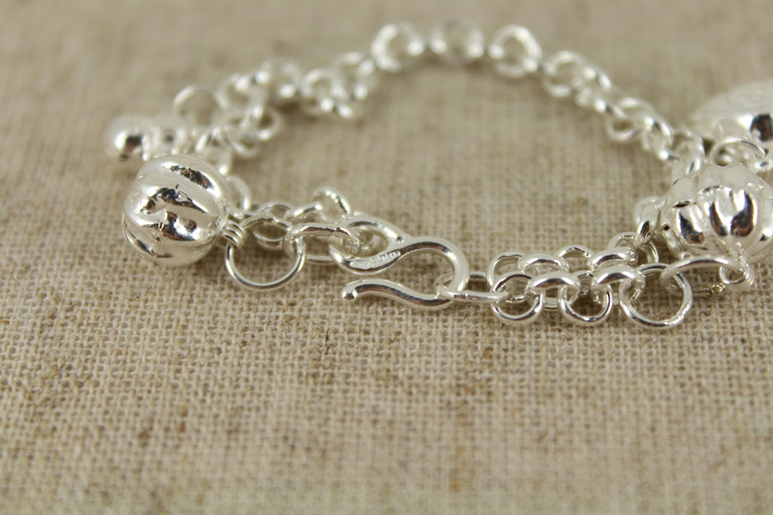 Bracelet de cheville Couple OTHER   en Argenterie - Ref 3102542 Image 3