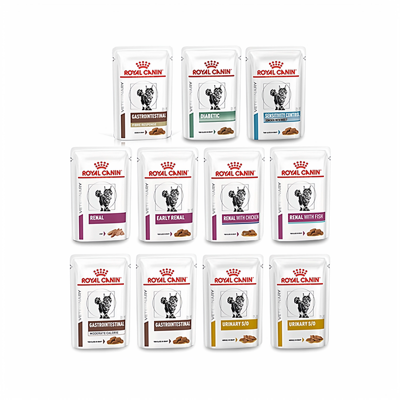 Taiwan Version of the French Royal Full Range of Kidney/Urinary Tract/Diabetes/Digestive/Wet Food Packs for Cats Taiwan Version of the French Royal Full Range of Kidney/Urinary Tract/Diabetes/Digestive/Wet Food Packs for Cats