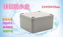 Metal cast aluminum shell Instrument shell Aluminum die-cast waterproof box Outdoor junction box FA1 64*58*38mm